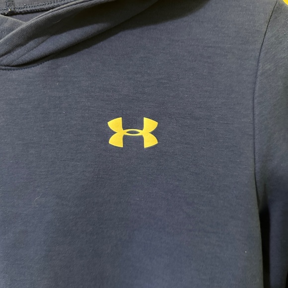 Under Armour Kids Two-Tone Blue Hoodie - Picture 2 of 5